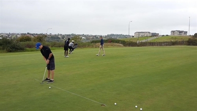 Golf tip: Putting drill