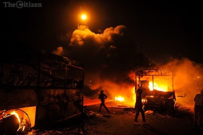 ‘We will burn the whole of Pretoria if needs be’