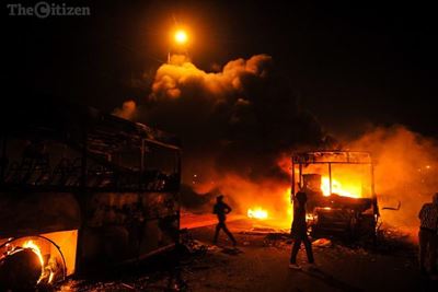 ‘We will burn the whole of Pretoria if needs be’