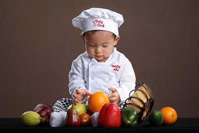 Kiddy chefs fire up ovens for competition