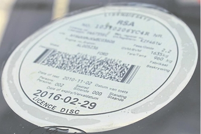 Be warned to check your car licence