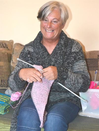 Handskoene en serpe vir kinders