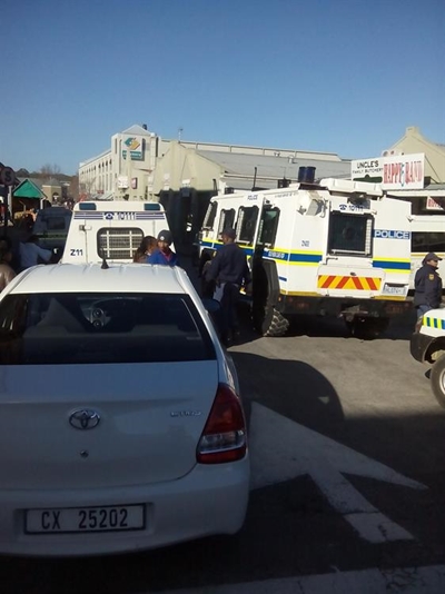 Knysna streets closed for police sweep