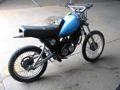 Motorfiets verlate gevind