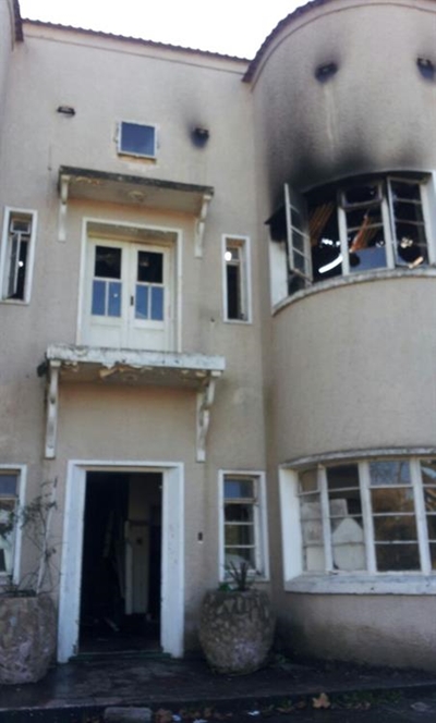 Fire at Hawthorndene Hotel