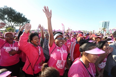 Join Pink Walk to end off Oyster Festival