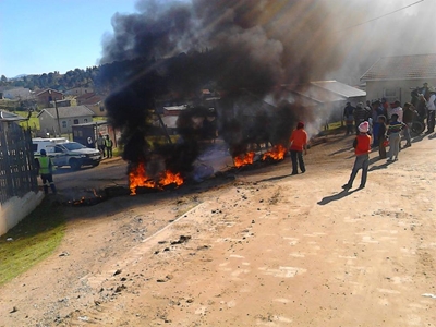 Protest in Concordia