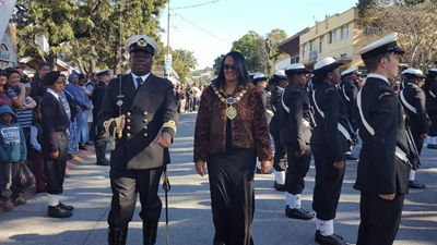 SA Navy thrills crowd