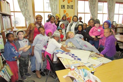 Biblioteek hou kinders besig
