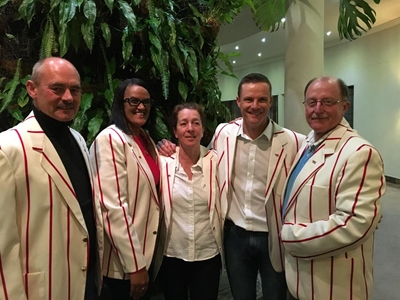 Friendship Blazers given at Oyster Festival