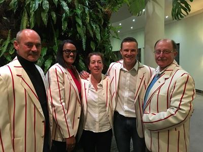Friendship Blazers given at Oyster Festival