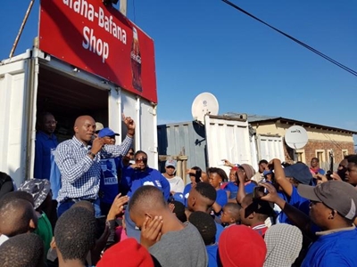 Mmusi Maimane in Knysna