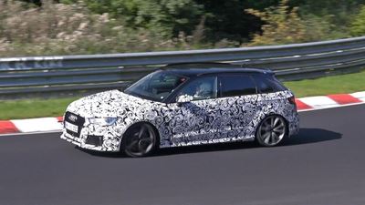 Audi’s RS3 Sedan hits the Nürburgring with 298kW