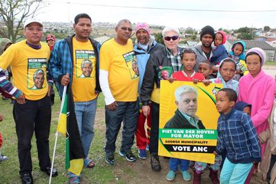 ANC candidates canvas in George