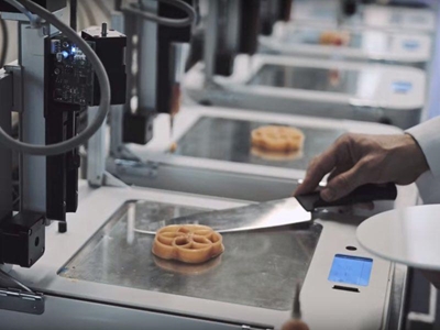 3D-printing restaurant is a first in culinary history