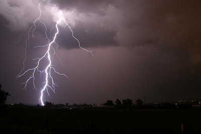 Man survives lightning strike