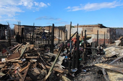 Update: 13 Homes razed by fire
