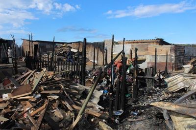 Update: 13 Homes razed by fire