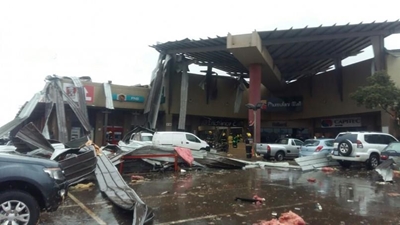 Severe damage after tornado