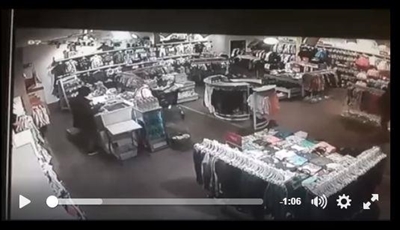 Toddler almost nabbed from trolley in mall