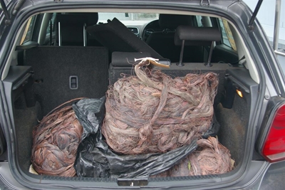 Big copper cable bust near Tsitsikamma