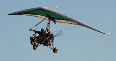 Low flying microlight causes upset