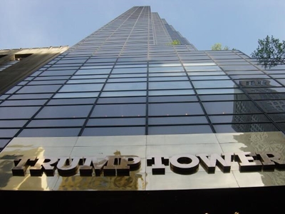 Police arrest man trying to climb Trump Tower