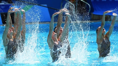 Favorites Russia leading synchronized swimming teams