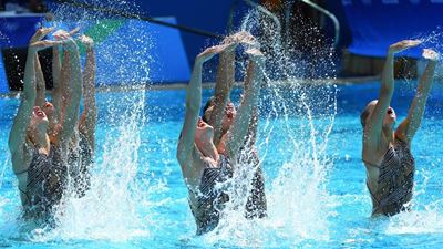 Favorites Russia leading synchronized swimming teams