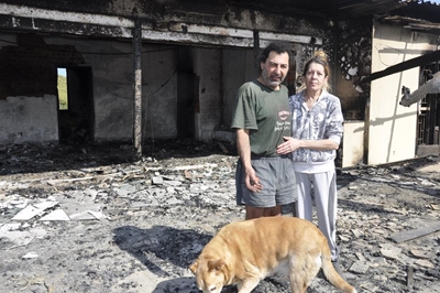 Wilderness fires: Thankful residents still need help
