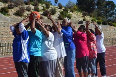 Bejaardes op pad na Golden games
