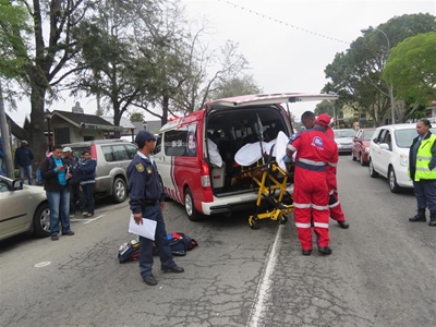 Main Road closed after serious accident