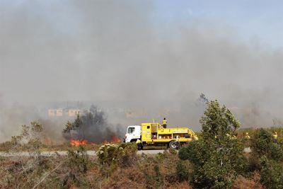 Update: Fire now under control
