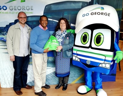 And the mascot’s name is... Georgie!