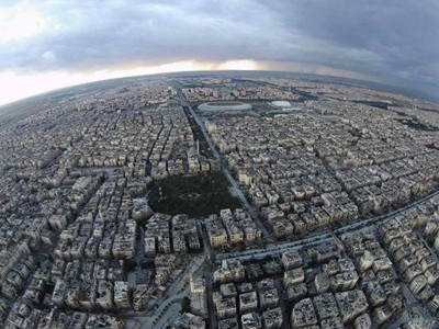 Government helicopters 'drop chlorine' on Aleppo