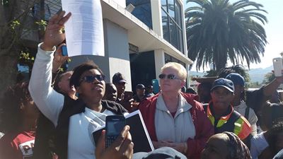 Update: South Cape College student protest