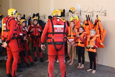SABC besoek Stilbaai NSRI