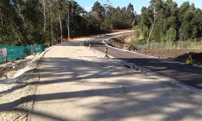 Progress with Plett Airport Road upgrade