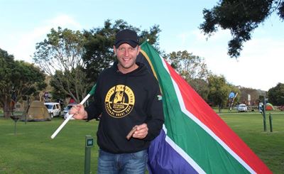 Jan Braai kuier op Wilderness