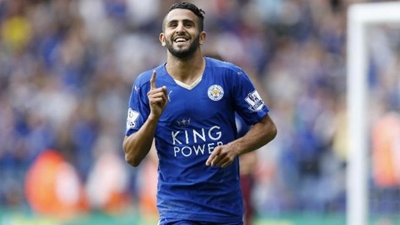 Two-goal Mahrez gives Leicester flying start at Bruges