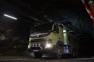 Volvo deploys self-driving truck in Swedish mine