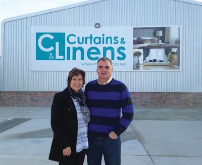 New Curtains and Linens