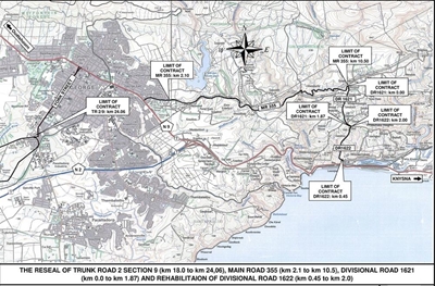 Roadworks in George and Wilderness begin