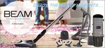 Enjoy the messy moments with BEAM Central Vacuum Systems