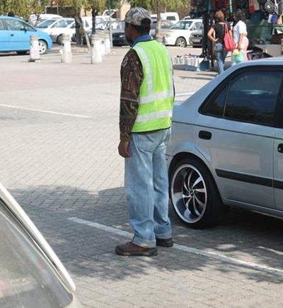 Car guards 'harass' women