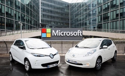 Microsoft and Renault-Nissan join forces in connected car push