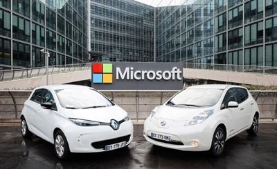 Microsoft and Renault-Nissan join forces in connected car push