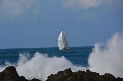 Record times in historic yacht race