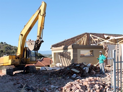 Seemeeu Park in Hartenbos a disaster area