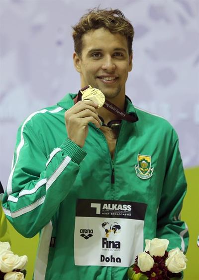 Le Clos hits a century in the pool
